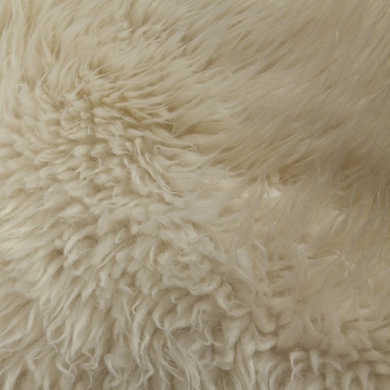 Echtes Schaffell | Naturweiß/Creme | 85x45cm