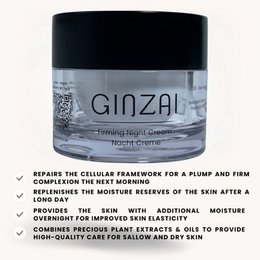 Opstrammende natcreme med ginseng