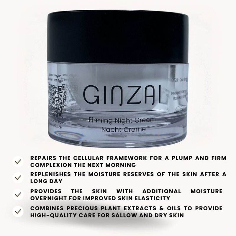 Opstrammende natcreme med ginseng