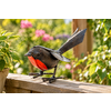 ZIMBA-ARTS METAL HAPPY BABY ROBIN
