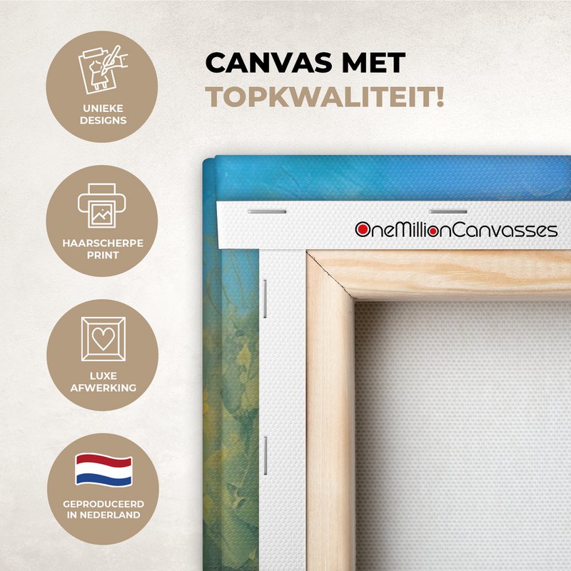 Canvas Painting - Wall Decoration Amsterdam - Oil - Grease - Painting - Art - Wall Decoration Living Room - Bedroom Decoration - Room Accessories - Canvas Paintings
