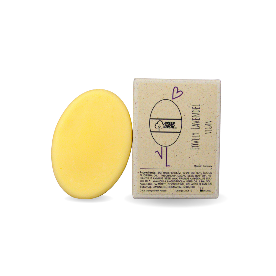 VEGAN Lovely Lavender - crème pour les mains végétalienne solide - 30 grammes