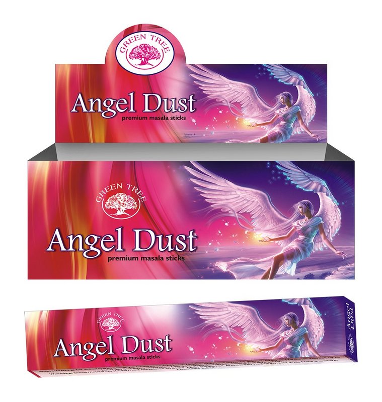 Green Tree Angel Dust Hand Rolled Natural Incense Sticks