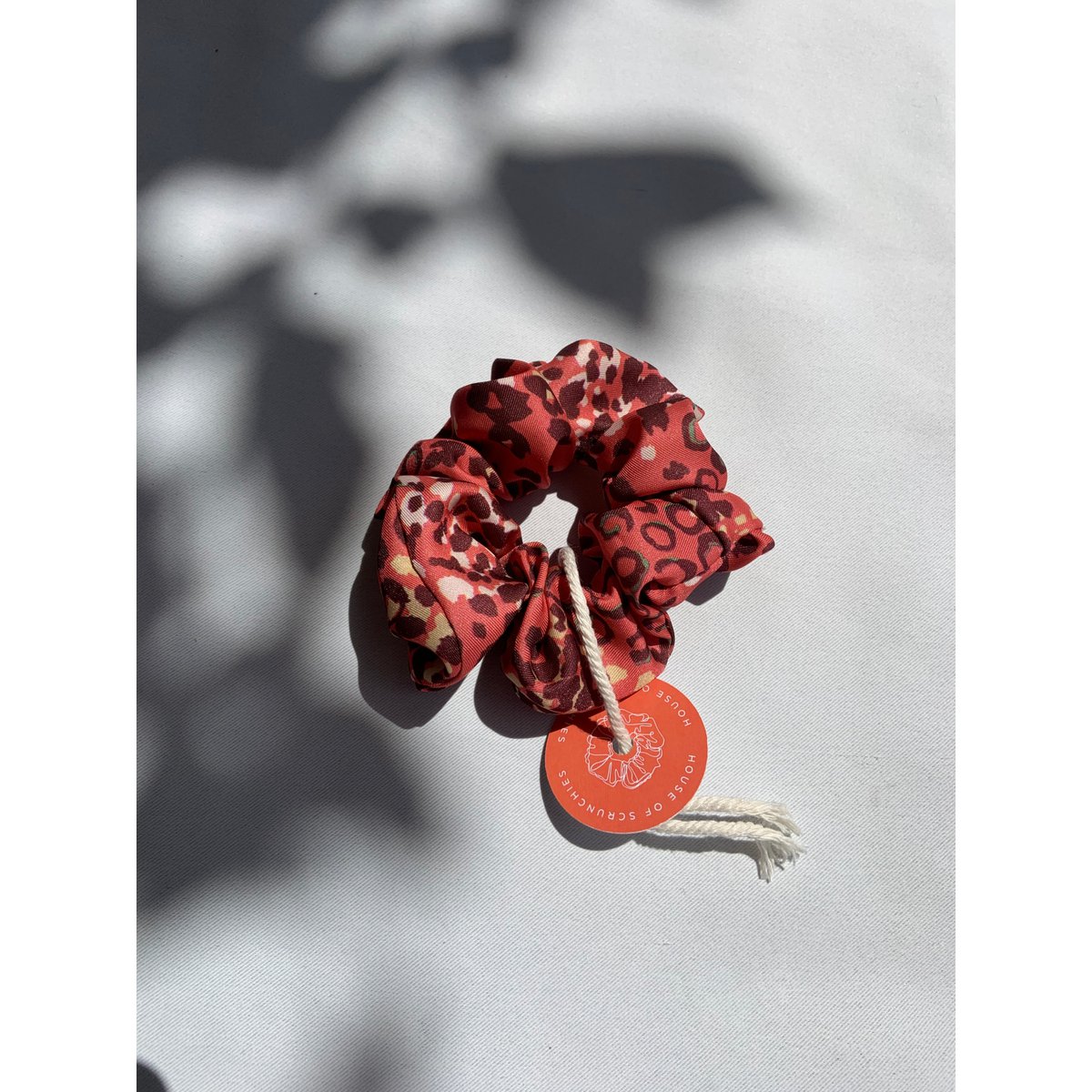Chouchou - Léopard Rouge - Recyclé