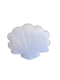 "Blue Pearl" Velvet Shell Pude