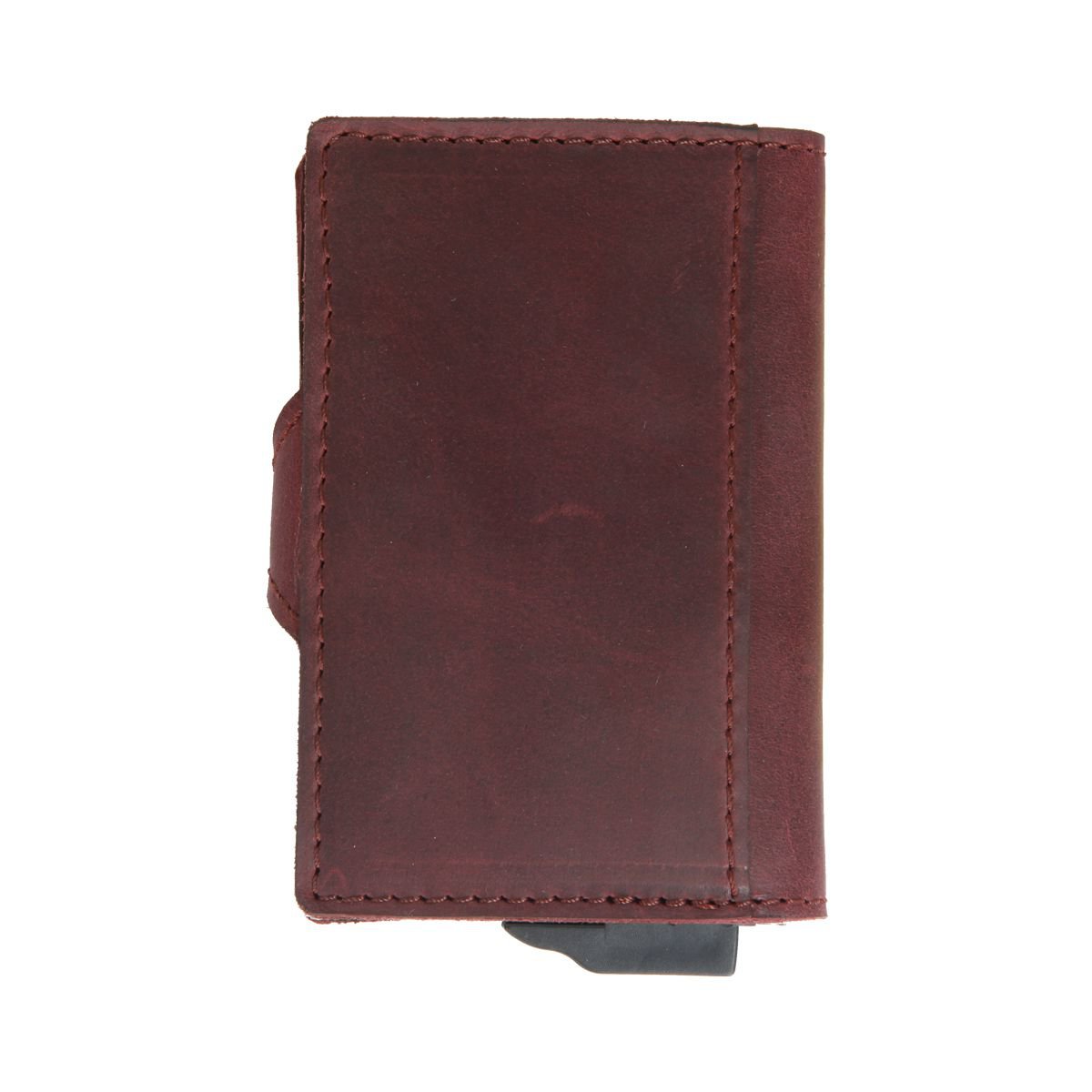 Card Case Plus Portefeuille Vintage Bordeaux
