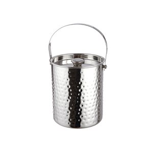 Ice cube tray, silver-colored H.18 cm