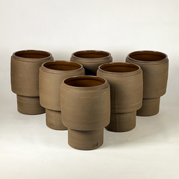 Banzai Vase Naked | Keramik | Plantepotte | Wabi Sabi | Ler