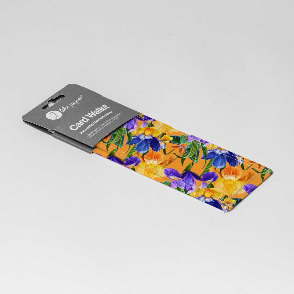 ​ Cartera / Monedero para tarjetas PETITE ORCHID Tyvek®