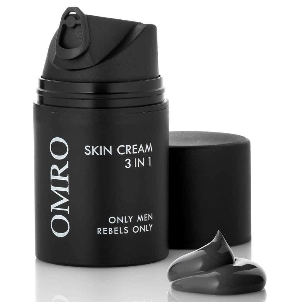 Hautcreme 3in1 Gesichtscreme für Männer mit Magnesium Vitaminen Zink 50ml