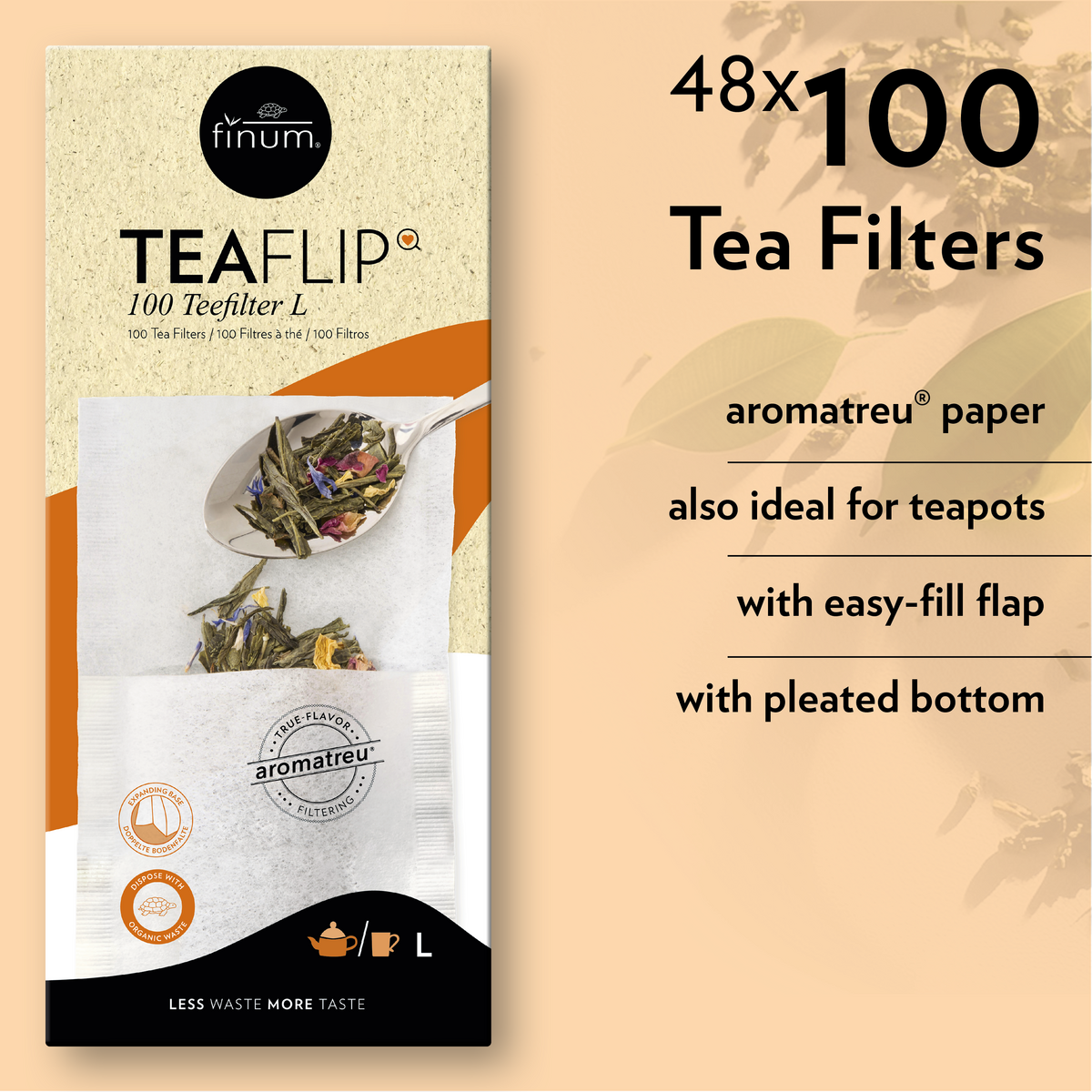 TEAFLIP L, Tea Filters