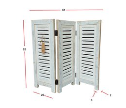 Home Deco Old Dutch Shutter 52 – weiß