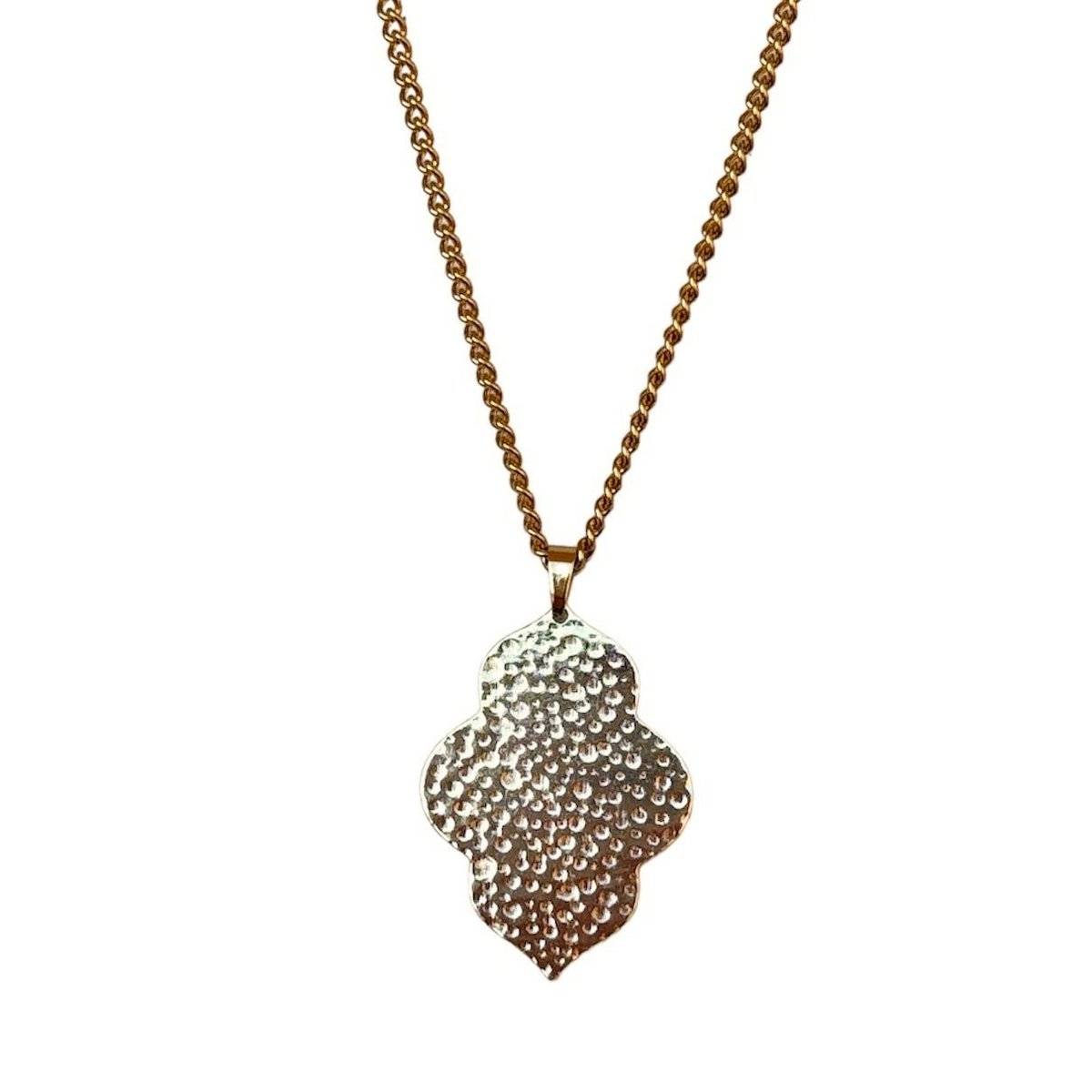 Calliope – Morocco Gold Pendant Necklace