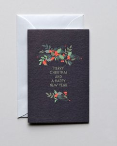 Small Christmas card Merry Christmas