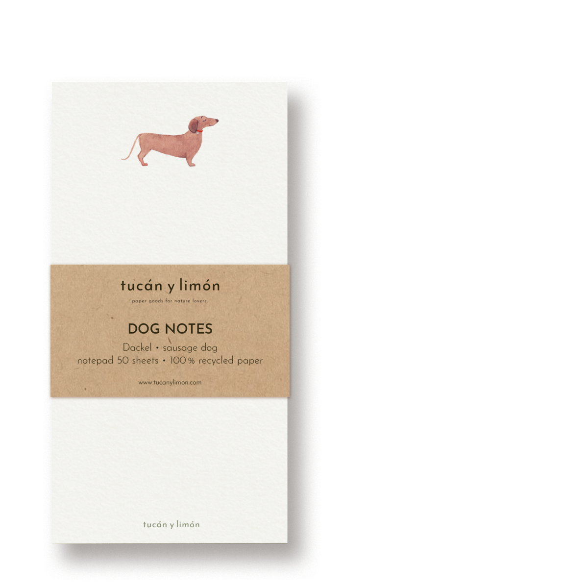 HUNDNOTER - Gravhund | Notesblok DINA6 smal