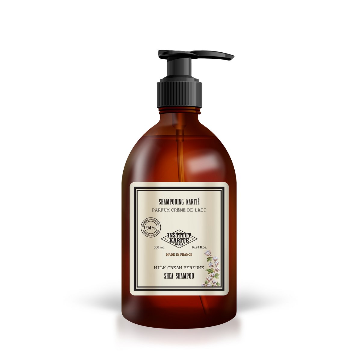 Vintage Collection Shea Shampoo – Milk Cream 500mL