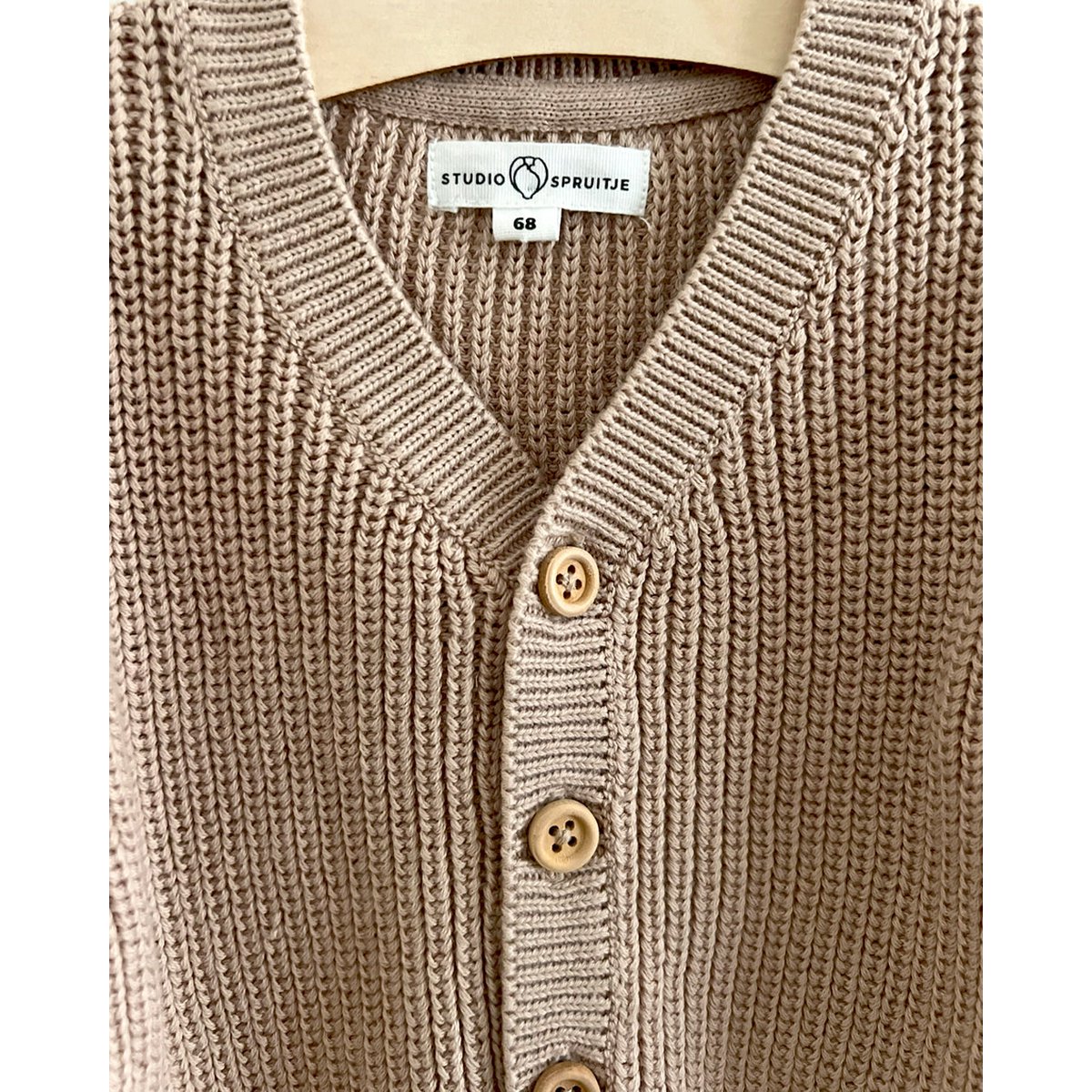 Vest taupe