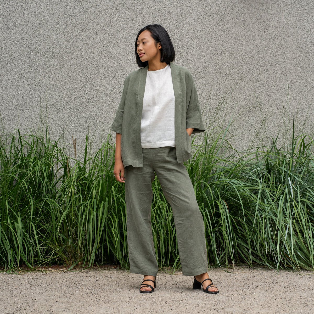 Cardigan a maniche corte Sakura