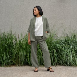 Cardigan a maniche corte Sakura