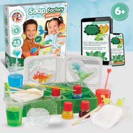SOAP FACTORY DINOSAURS Pædagogisk legetøj 7 sprog