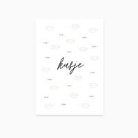 A6 Postcard || Kiss