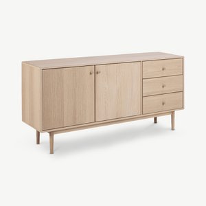 Manaia Wooden Sideboard, Natural Oak