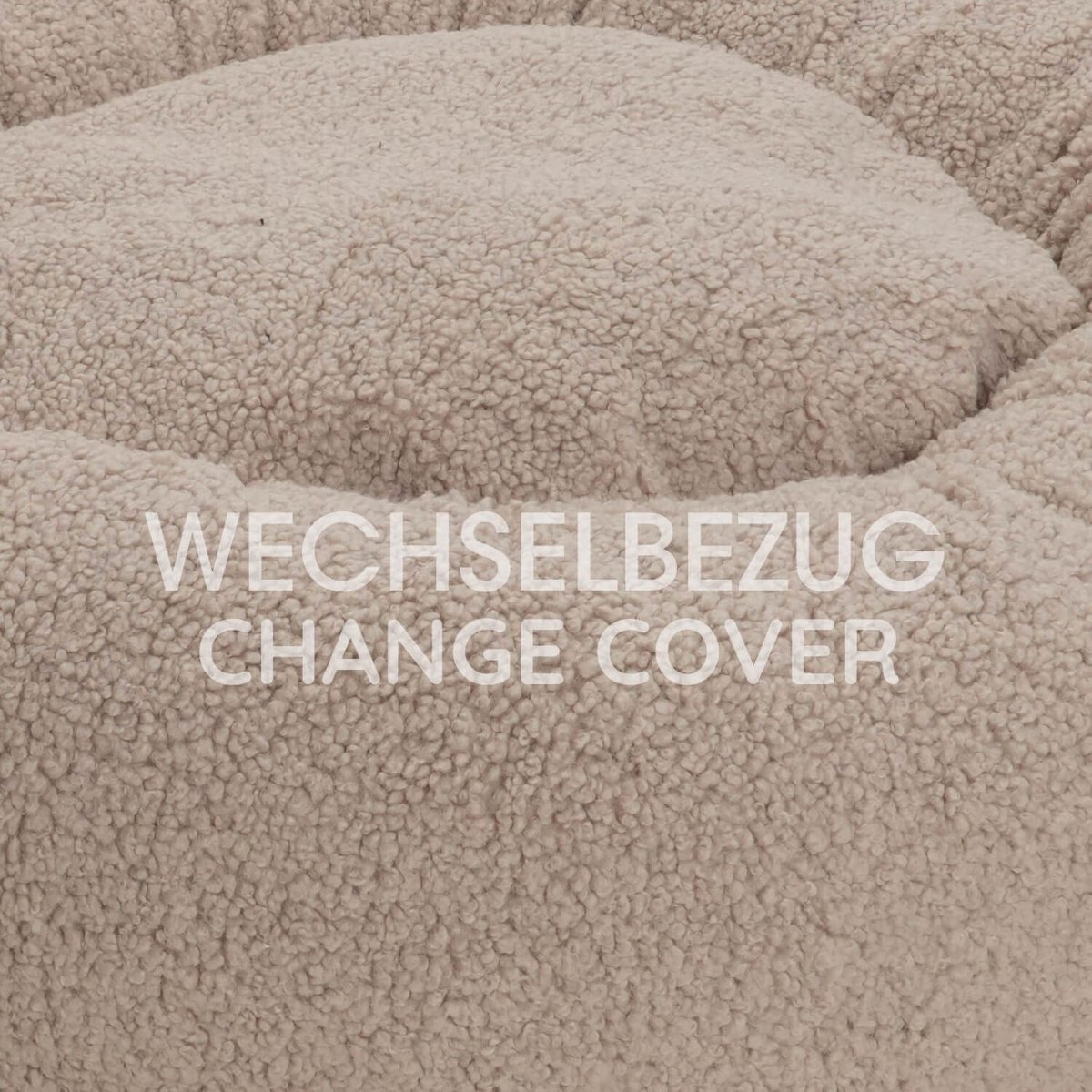 Wechselbezug Hundekissen Donut Kuschelnest LOOP Paddy gravel