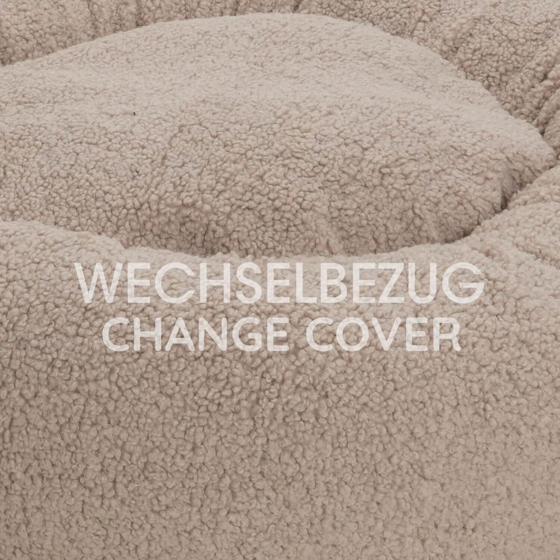 Wechselbezug Hundekissen Donut Kuschelnest LOOP Paddy gravel