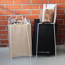 TURKU XL -Recyclinghalter weiß