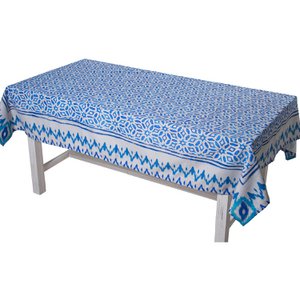 CRISTISARGA ANTI-Fleckenabweisende Tischdecke aus Stoff, 145 x 200 cm, 100 % Polyester, CU20070