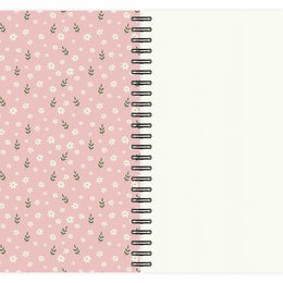 Notepad Boho Floral Pattern No. 3 A5