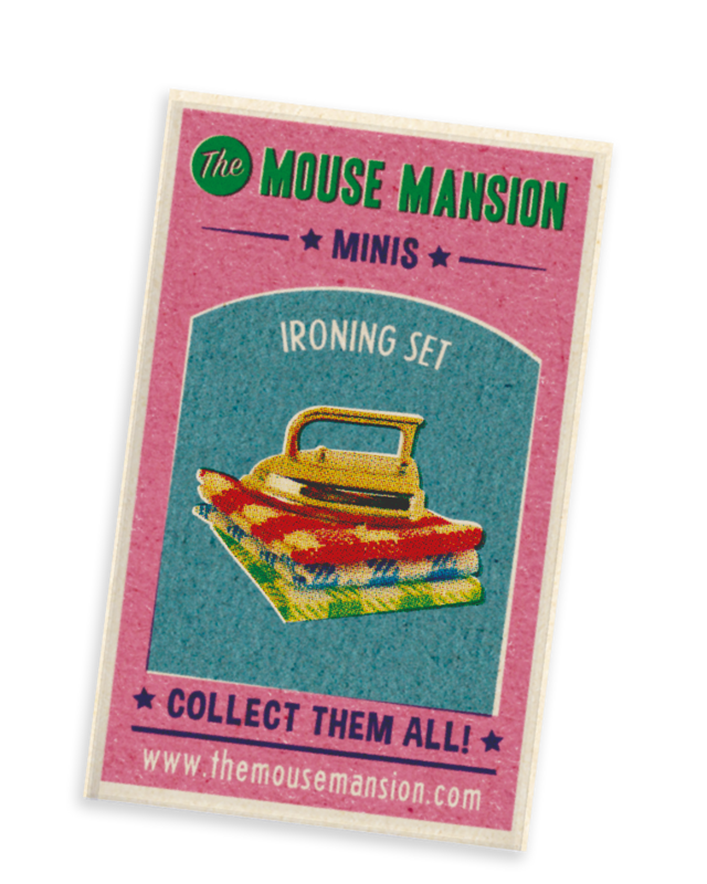Minis - Set de plancha (Escala 1:12) - The Mouse Mansion