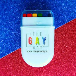 Rainbow Pride ansigtsmalingstav