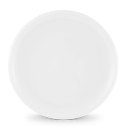 Plato llano 27cm Ecco blanco