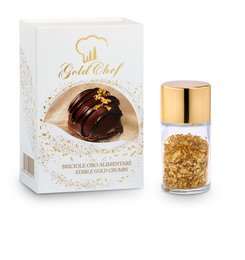 125mg CHAPELURE D'OR COMESTIBLE 23kt, salière