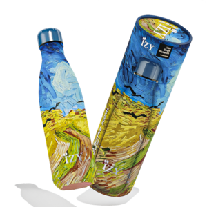 Izy Thermos Flasche - Wheatfield - Van Gogh - 500 ml to -go isolierte Wasserflaschen