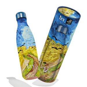 Izy Thermos Flasche - Wheatfield - Van Gogh - 500 ml to -go isolierte Wasserflaschen
