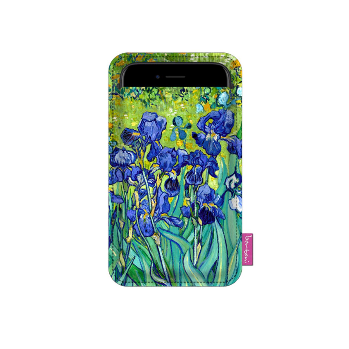 Iris smartphonehoes van grijs vilt Bertoni