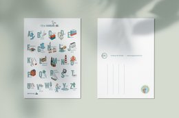 Hamburg ABC-Postkarte