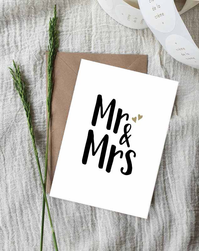 Cartolina || Signor signora