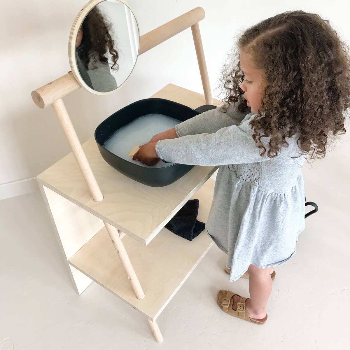 Lustro do umywalki dziecięcej „IKIGAI” wg Montessori