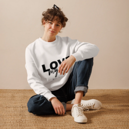 LOVE Myself – Unisex-Öko-Sweatshirt