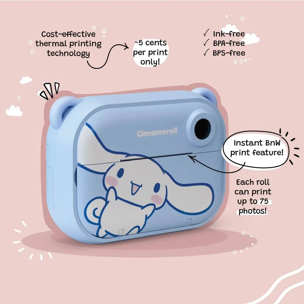 Cámara de impresión Sanrio Cinnamoroll