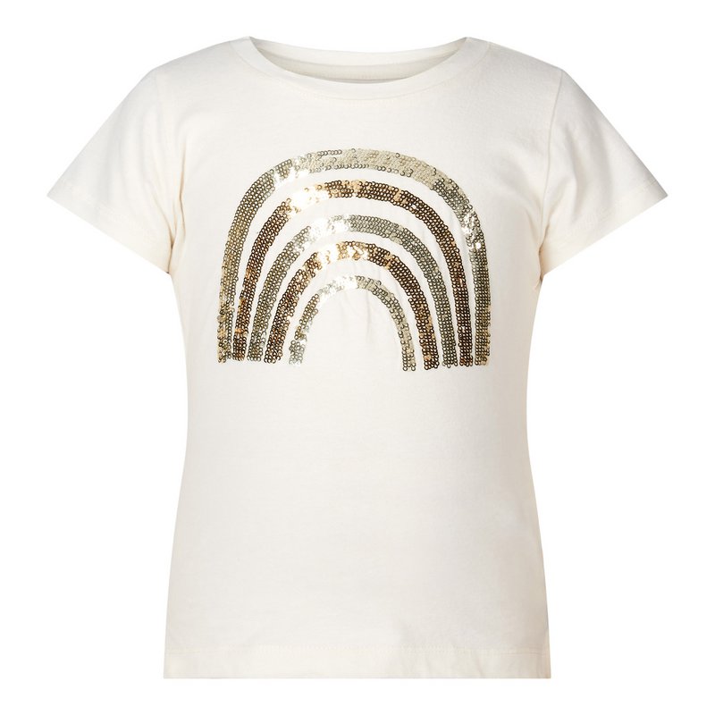 April Tee s/slv - Feather White