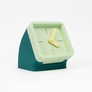 Bureauklokje Petrol Groen & Mint