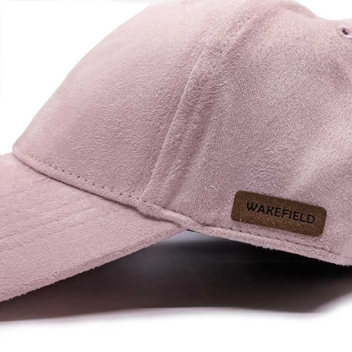 Suede Cap Roze