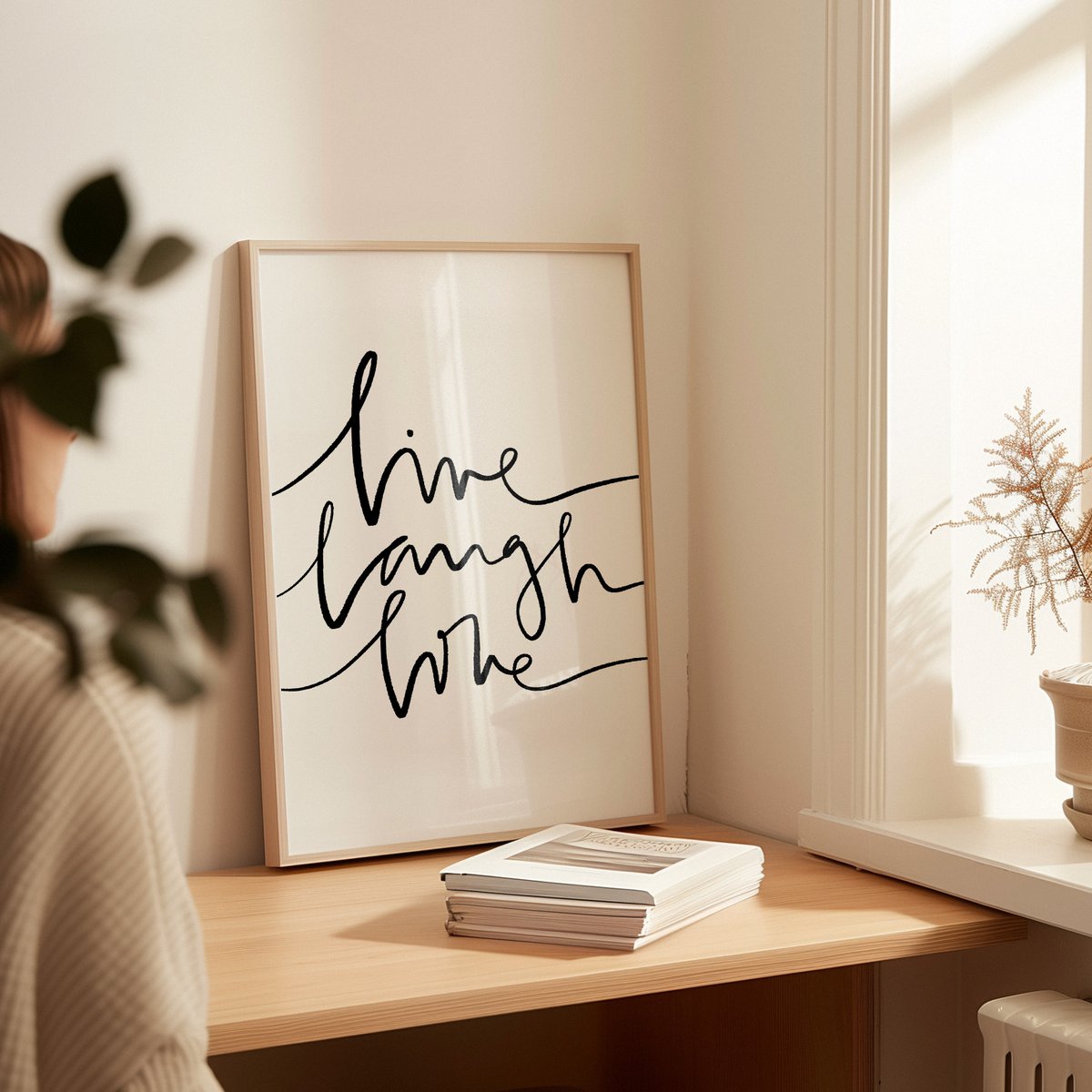 Poster: Live Laugh Love