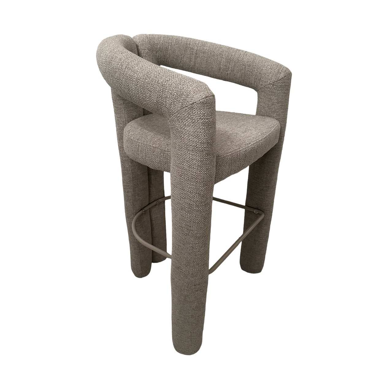 Barkuk Japani Chenille Sable blancs font 80 CM d'assise