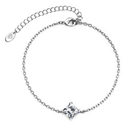 Bracciale Calle - Argento e cristallo