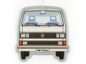 Volkswagen VW Vanagon T3 Bus Air Freshener - Piña Colada/White